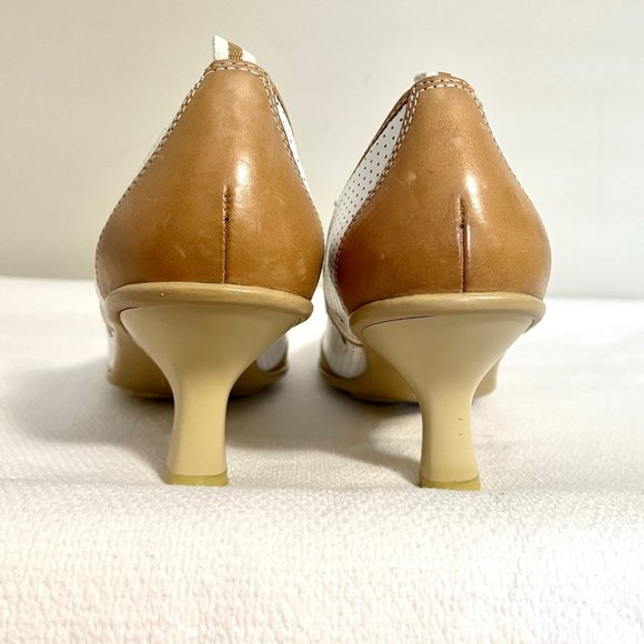 12M VS Two Tone Leather Pump - Picture 2 of 9